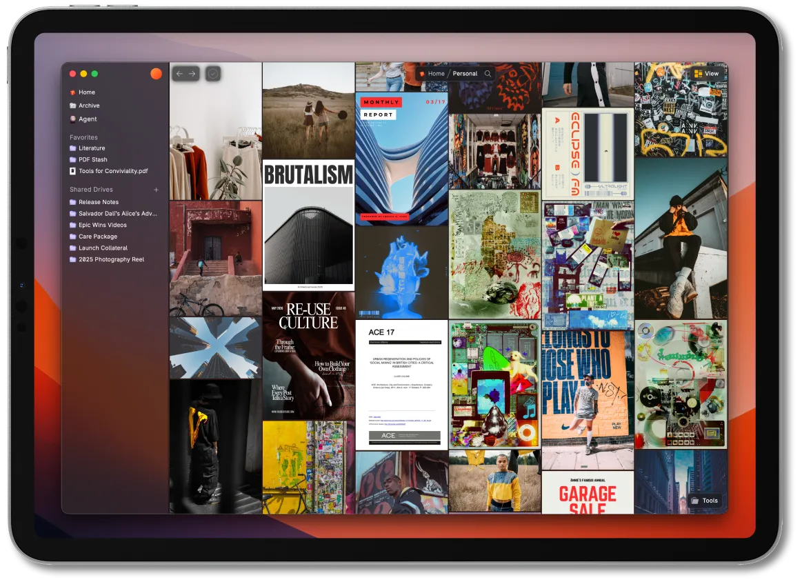 Generic Apple geometric background image.