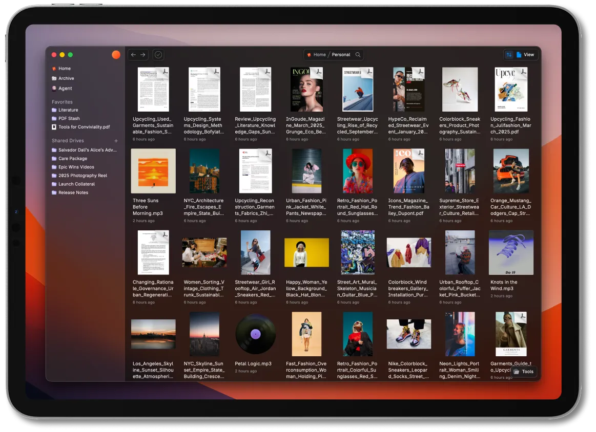 Generic Apple geometric background image.