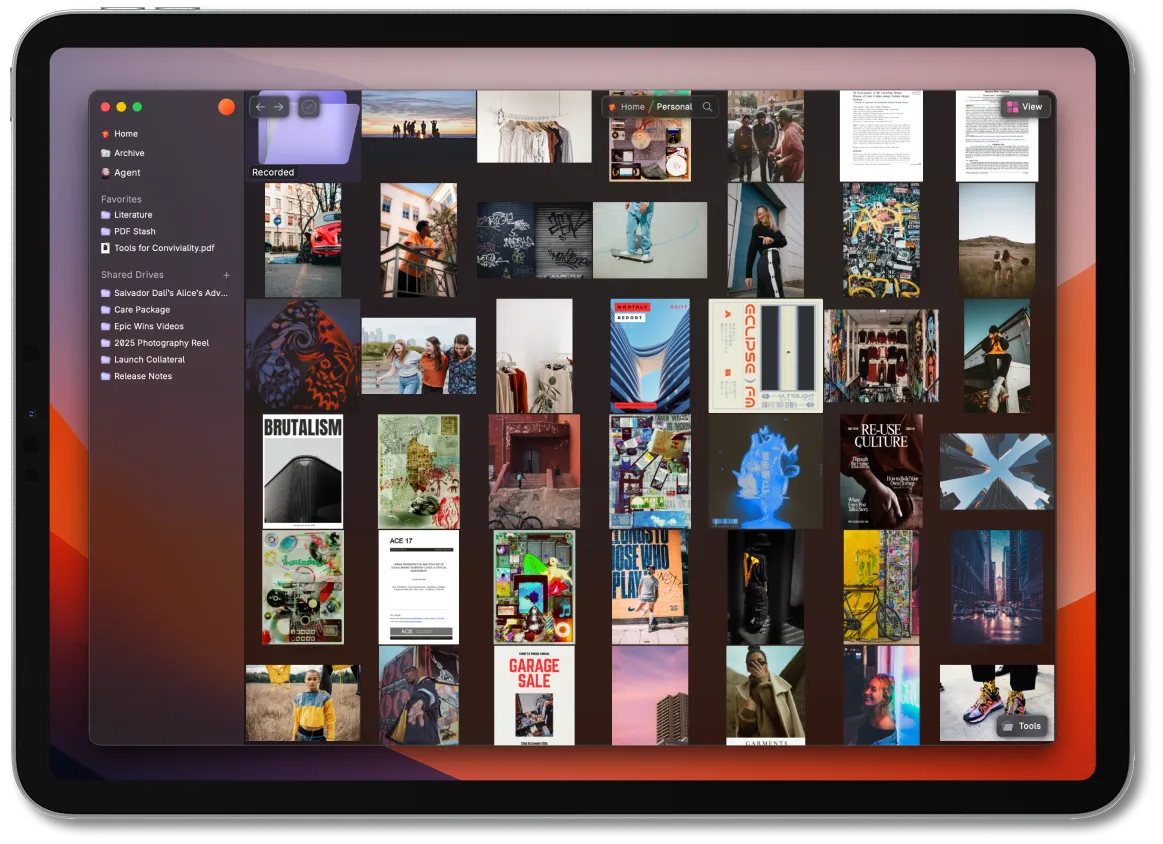 Generic Apple geometric background image.