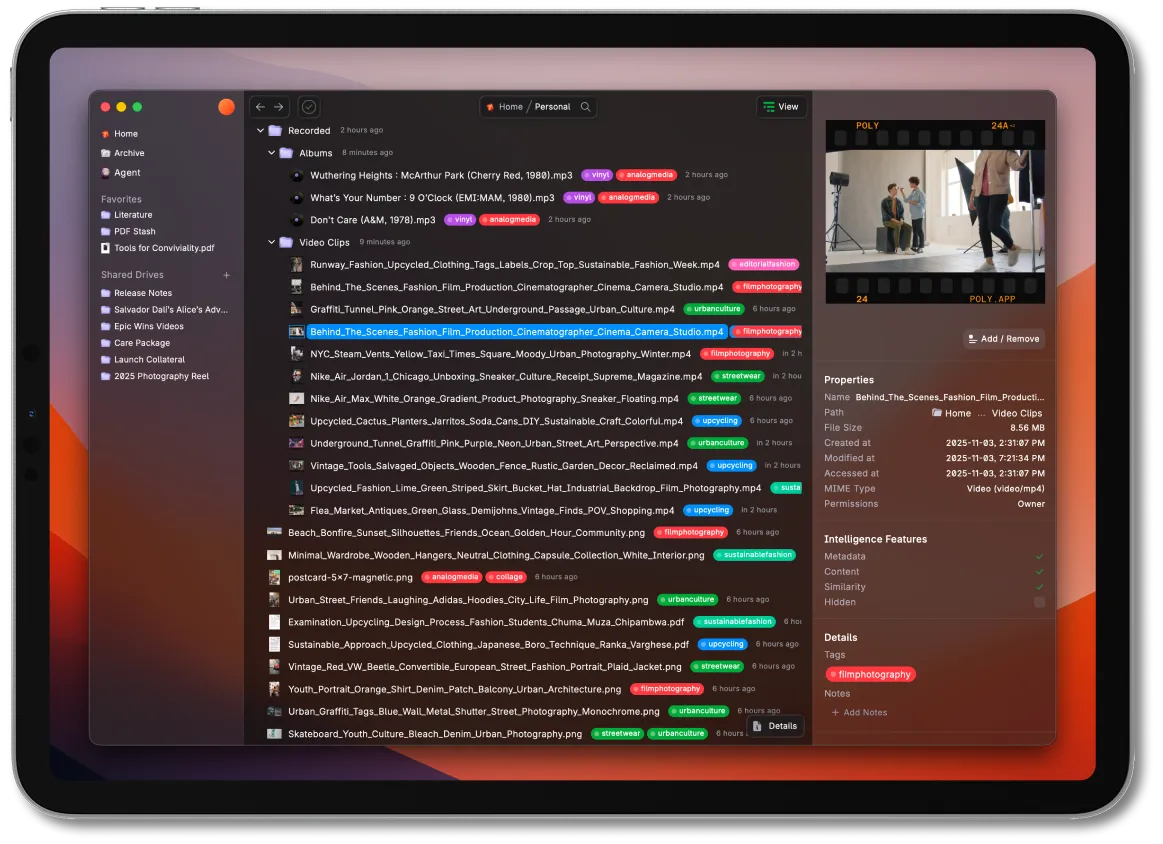 Generic Apple geometric background image.